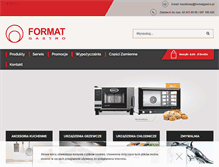 Tablet Screenshot of formatgastro.pl